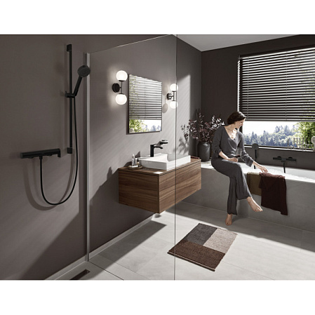 Смеситель Hansgrohe Vivenis 75620670 для душа, черный матовый
