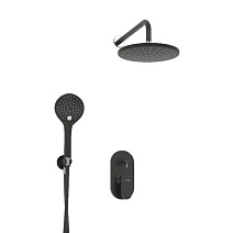 Душевой комплект WasserKRAFT Donau A16777 черный Душевой комплект WasserKRAFT Donau A16777 черный