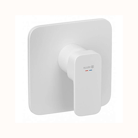 Смеситель для душа Kludi Renon 427555375 белый матовый