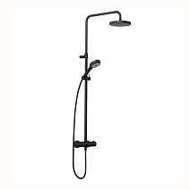 Душевая стойка Kludi Dive 6807939-00 черный матовый