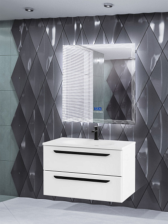 Зеркало Cezares 45063 90x90x4 с радио