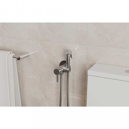 Гигиенический душ со смесителем Bravat D9151CP-ENG хром