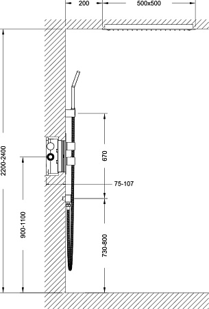 Душевой комплект Timo Petruma SX-5029/17SM золото