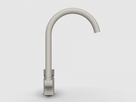 Смеситель GPD Atros MTE65-KG для кухонной мойки, кремовый