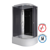 Душевая кабина Niagara Eco E120/90/40L/TN 120x90x215 L стекло тонированное/профиль серебро