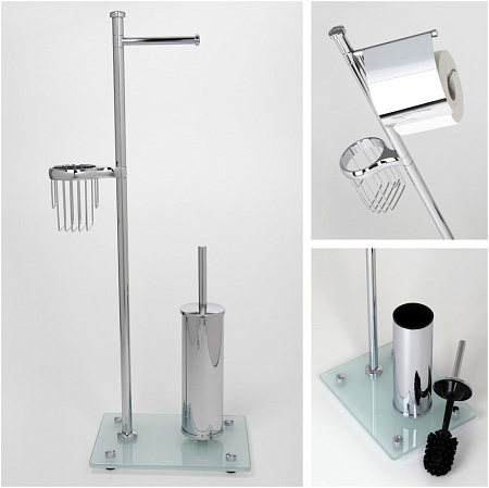 Стойка WasserKRAFT K-1264 напольная, хром