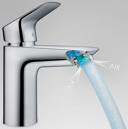 Смеситель Hansgrohe Logis 71107000 для раковины, хром