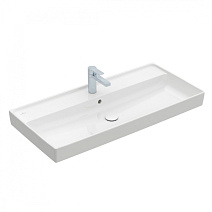 Раковина Villeroy & Boch Collaro 4A33A501 100*47 белый альпин Раковина Villeroy & Boch Collaro 4A33A501 100*47 белый альпин