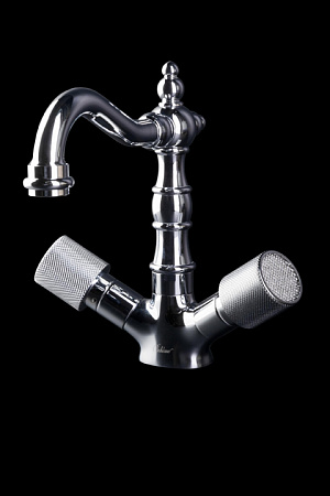 Смеситель Boheme Royal Cristal 272-Royal/CRST для раковины, хром