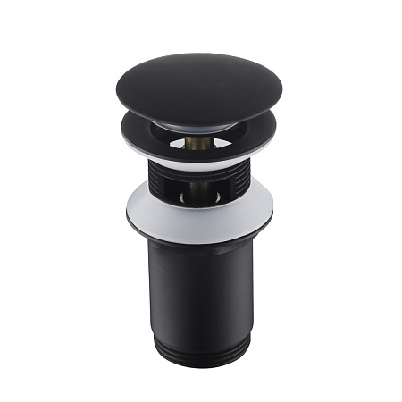 Донный клапан Timo 8011/03 для раковины, черный