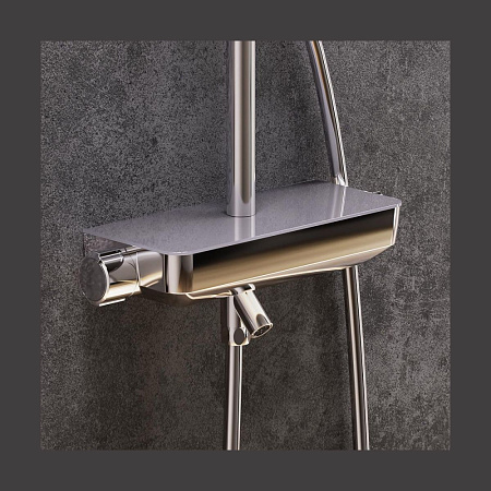 Душевая стойка Damixa Scandinavian Pure 936730000 хром