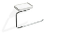 Полотенцедержатель Stil Haus Gea GE79(08) хром/белый