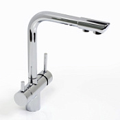 Смеситель WasserKRAFT A8317 для кухонной мойки, хром