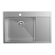 Мойка кухонная IDDIS Haze HAZ78SLi77 сатин - фото 1