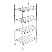 Полка Migliore Mirella 26627 49 напольная, хром