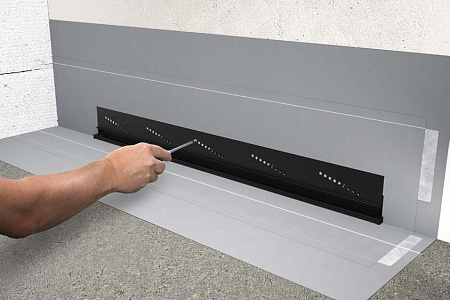 Душевой лоток Viega Advantix Vario 4968.10 736736 L300–1200 BH70–100 для пристенного монтажа