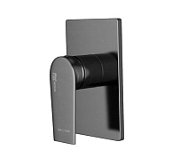 Смеситель WasserKRAFT Wiese 8451 для душа, оружейная сталь