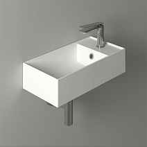 Раковина подвесная Simas Agile AG50 bi matt*1 50x27 R белый матовый