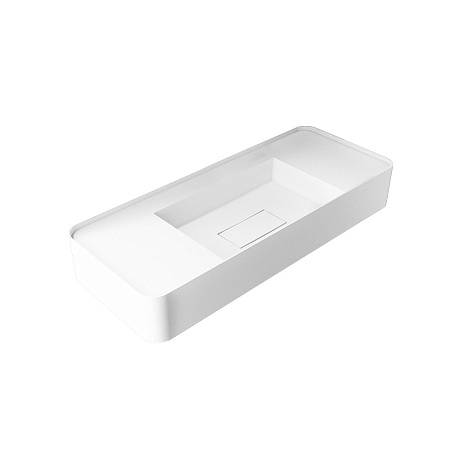 Раковина Vincea VWB-6S380MW 100x40x15 белый матовый