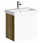 Тумба с раковиной Aqwella Smart SRT0105DB 50 дуб балтийский