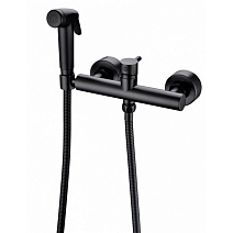 Гигиенический душ со смесителем Bravat D9141BW-RUS черный Гигиенический душ со смесителем Bravat D9141BW-RUS черный