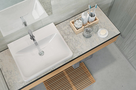 Мебельная раковина Aquaton Адриана 1WH501620 55 белый