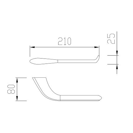 Бумагодержатель ABBER Nord AA1531 хром