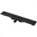 Душевой лоток AlcaPlast APZ101BLACK-550 с опорами, черный матовый