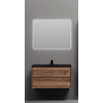 Мебель для ванной Sancos Marmi 2.0 MR2.090ECH 90 дуб чарльстон/черный Мебель для ванной Sancos Marmi 2.0 MR2.090ECH 90 дуб чарльстон/черный