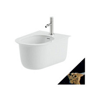 Биде подвесное ArtCeram Chic CHB001 48;00 portoro gold  