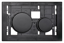Кнопка смыва Tece Loop Modular 9240667 черная без лицевой панели