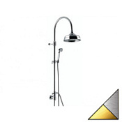 Душевая стойка Emmevi C02594ECO хром/золото