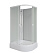 Душевая кабина Niagara Promo P90/80/26L/MT/BK 90x80x195 матовый/белый