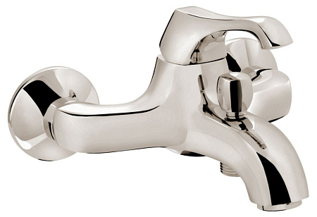 Смеситель Emmevi Ares 76001NS для ванны, зачищенный никель