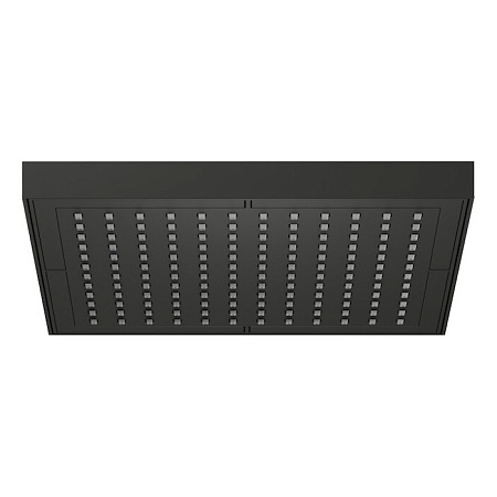 Верхний душ Nobili Cube AD139/17CBM 20х20 черный матовый
