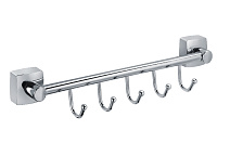Вешалка Fixsen Kvadro FX-61305B-5 хром Вешалка Fixsen Kvadro FX-61305B-5 хром