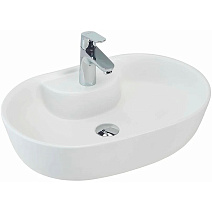 Раковина на столешницу beWash Bogen 88611114 60x39,5x13,5 белый матовый Раковина на столешницу beWash Bogen 88611114 60x39,5x13,5 белый матовый