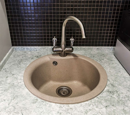 Кухонная мойка Omoikiri Yasugata 48R-BE 48,5 ваниль