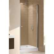 Душевая дверь в нишу Cezares Eco ECO-O-B-1-60-C-Cr прозрачное стекло