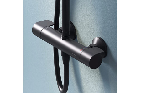 Душевая стойка Am.Pm X-Joy F0785A422 черный