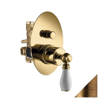 Смеситель Palazzani Adams 36117650 для ванны, на 2 потребителя(внешняя часть), бронза