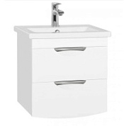 Тумба под раковину Style Line Жасмин-2 60 PLUS 2 ящика, люкс белый