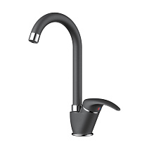 Смеситель Omoikiri Umi-BL 4994270 для кухонной мойки, черный