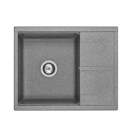Кухонная мойка Aquaton Делия 1A718632DE230 65 серый