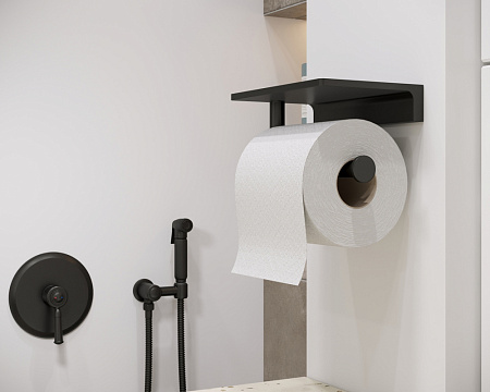 Гигиенический душ со смесителем Timo Arisa 5309/03SM черный