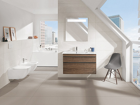 Биде подвесное Villeroy & Boch Venticello Plus 441100R1 белый альпин CeramicPlus