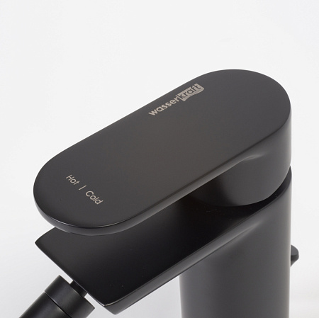 Смеситель WasserKRAFT Elbe 7406 для биде, черный