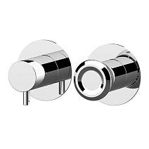 Смеситель Remer Element ET92ZP для ванны с душем, на 2 выхода, хром