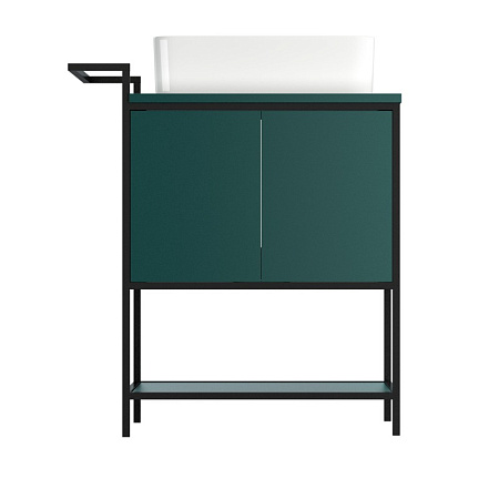 Тумба под раковину Cersanit Botanique 63014 80 зелёный
