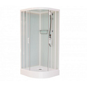 Душевая кабина Frank F400 White 100*100 белый Душевая кабина Frank F400 White 100*100 белый